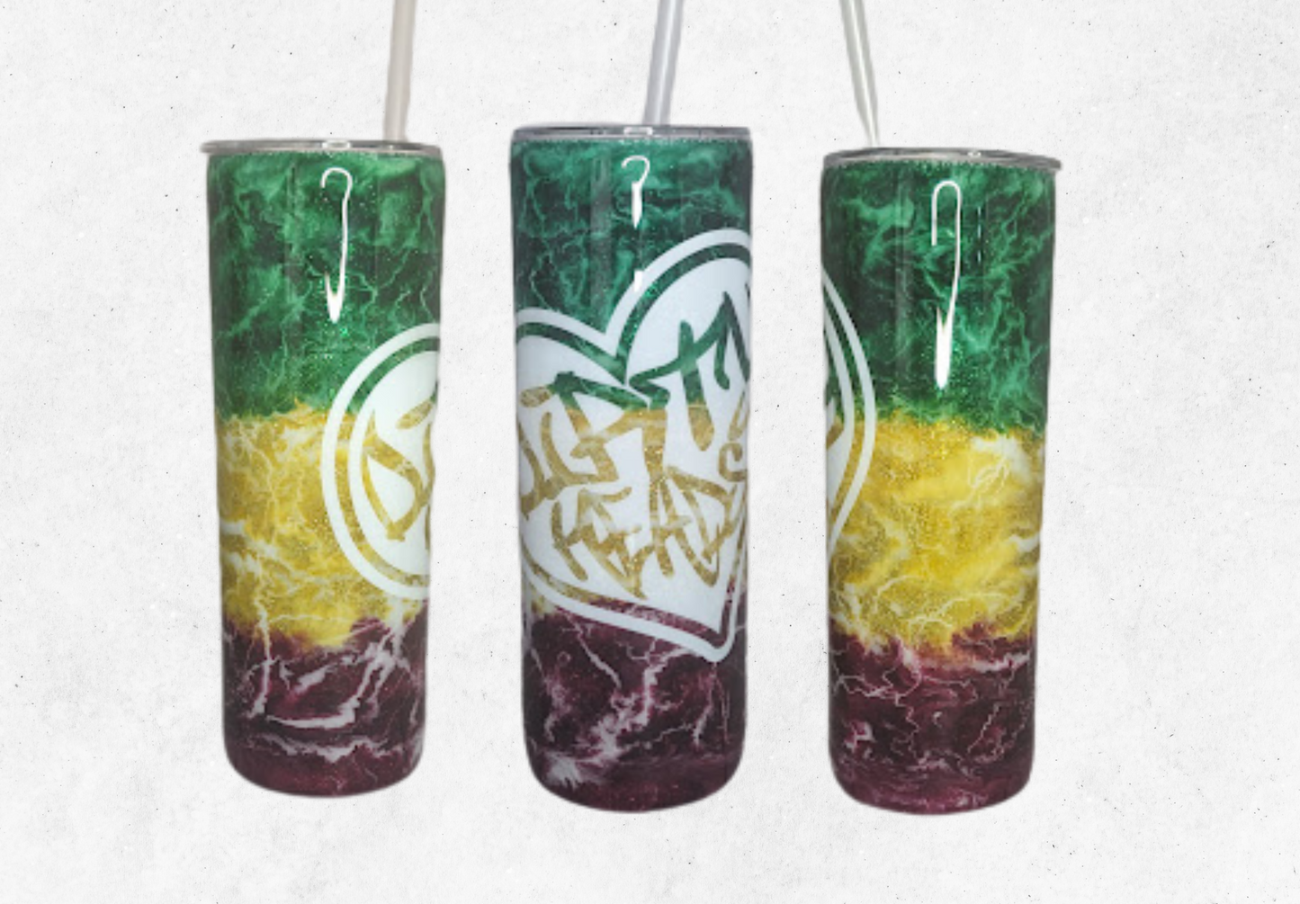 DH Inspired Glitter Tumbler