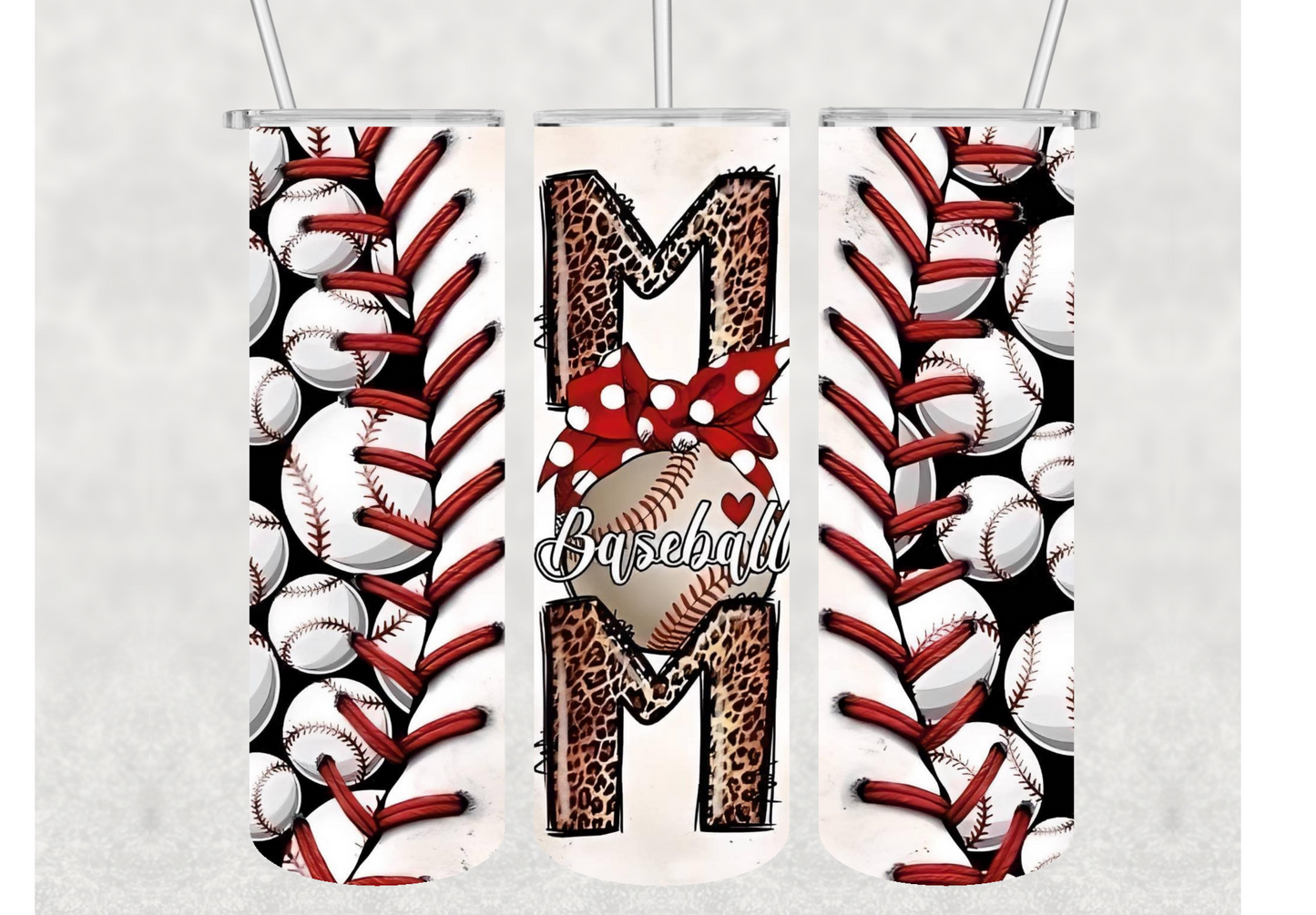 Baseball Mom Insulated Stainless Steel Tumbler