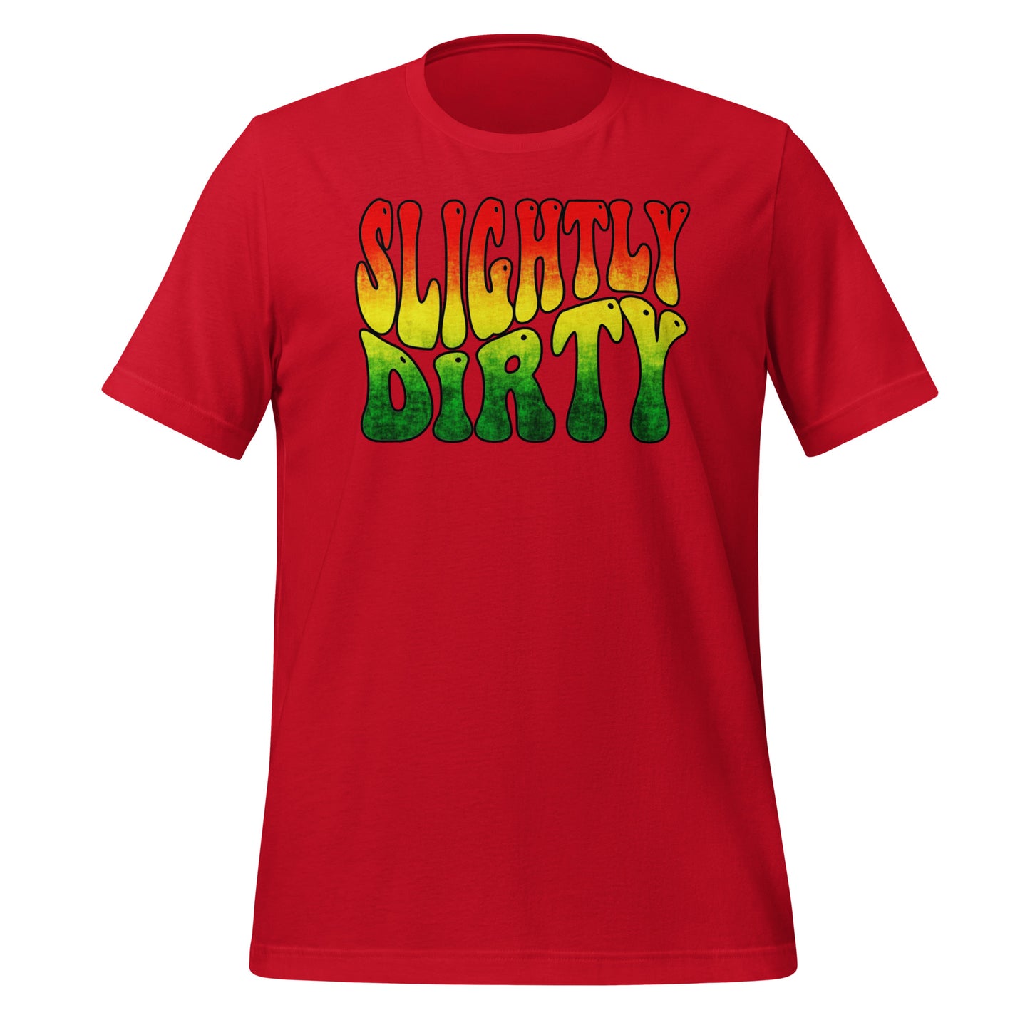 Slightly Dirty Rasta Unisex t-shirt