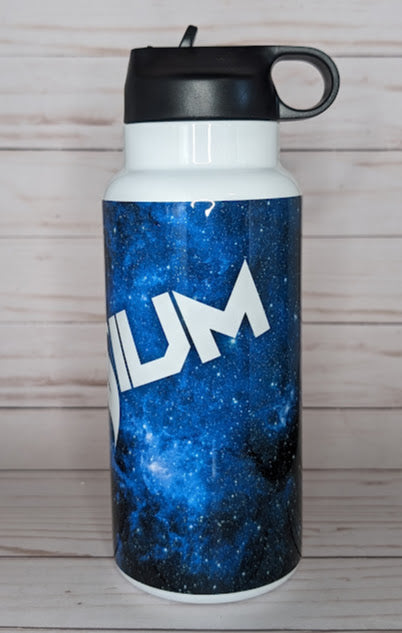 EDM Phoenix Galaxy 32oz Sport Bottle Glitter Tumbler