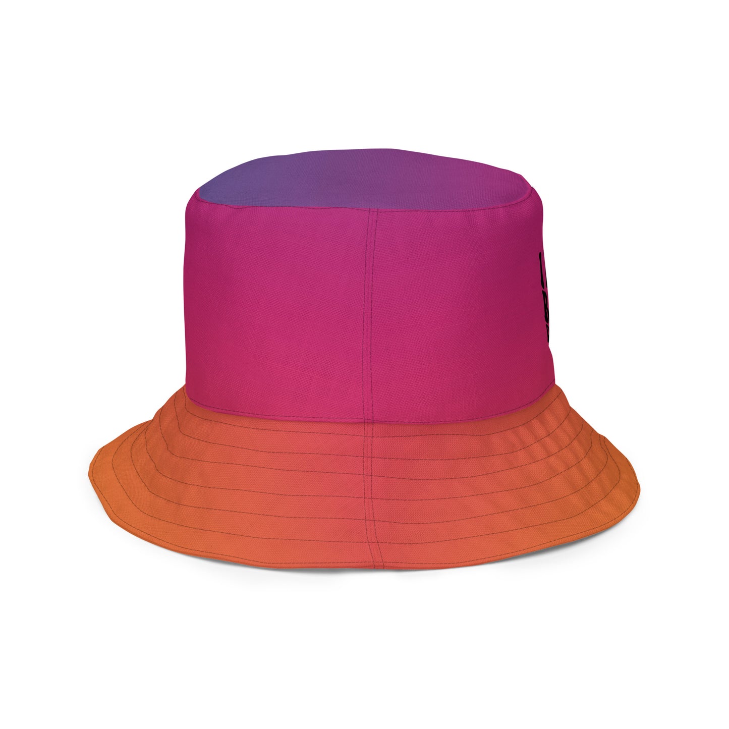 I Love Rave Daddies Unisex Reversible bucket hat