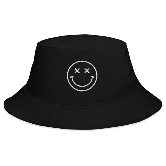 Dead Smiley Unisex Embroidered Bucket Hat