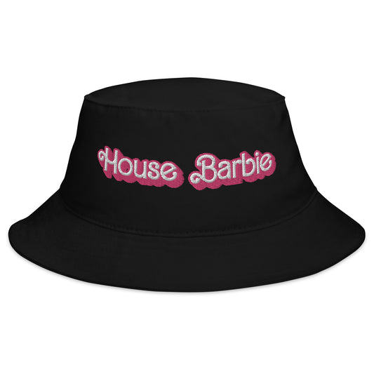 Dolly Font House Doll Unisex Embroidered Bucket Hat