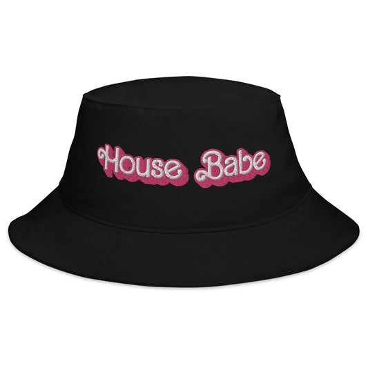 Dolly Font House Babe Unisex Embroidered Bucket Hat