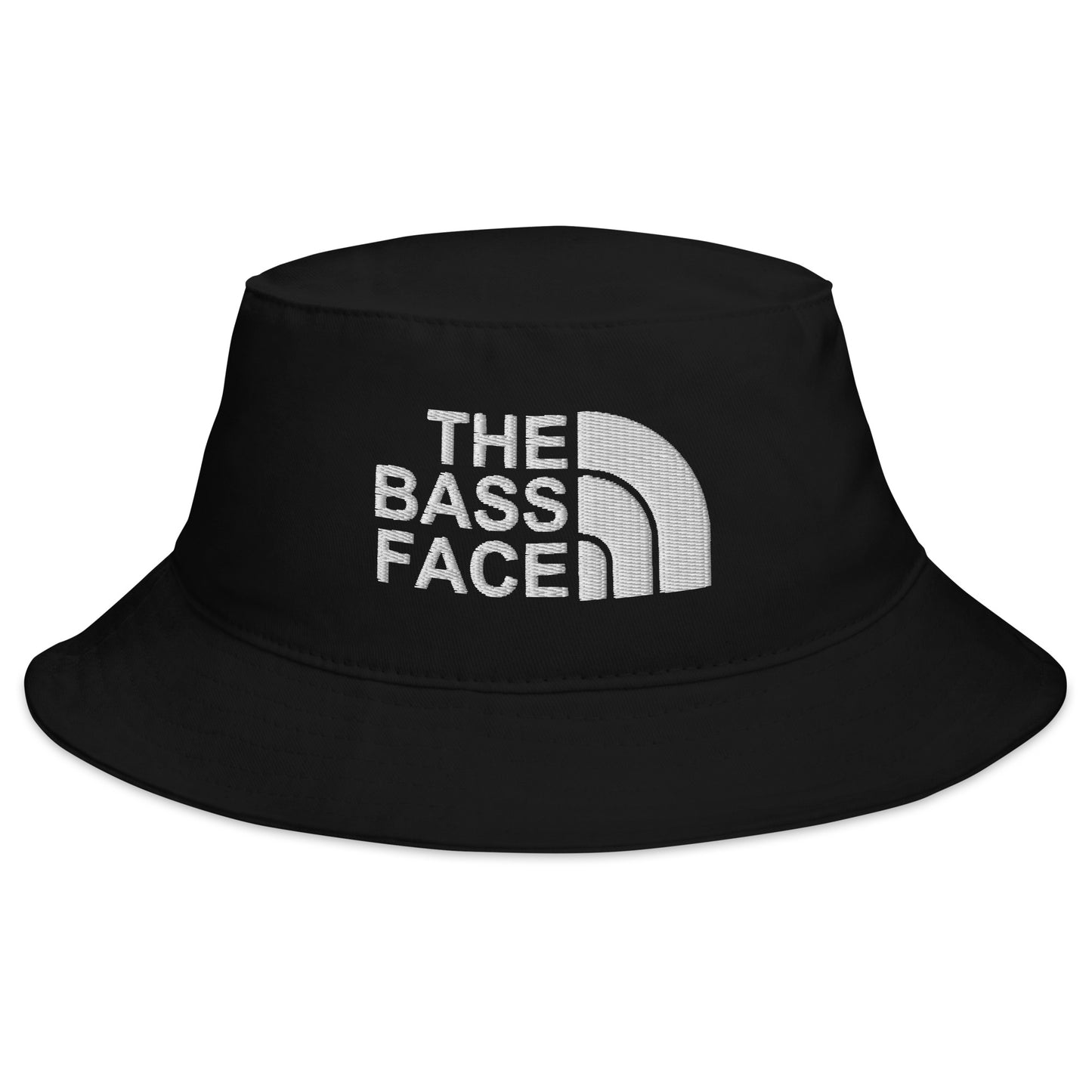 The Bass Face Unisex Embroidered Bucket Hat