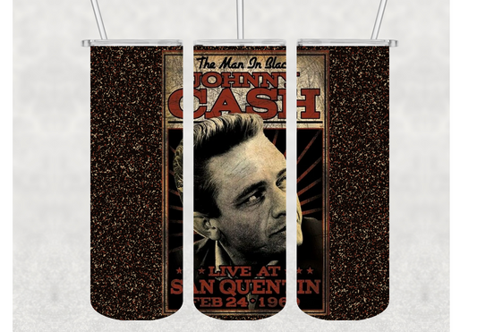 Cash Live at San Quentin Insulated Stainless Steel Tumbler