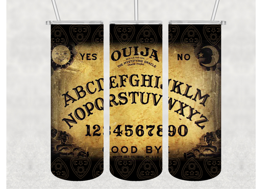 Ouija Board Halloween Insulated Stainless Steel Tumbler