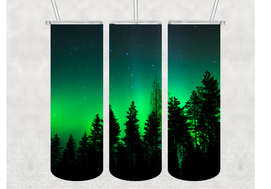 Northern Lights Insulated Stainless Steel Tumbler