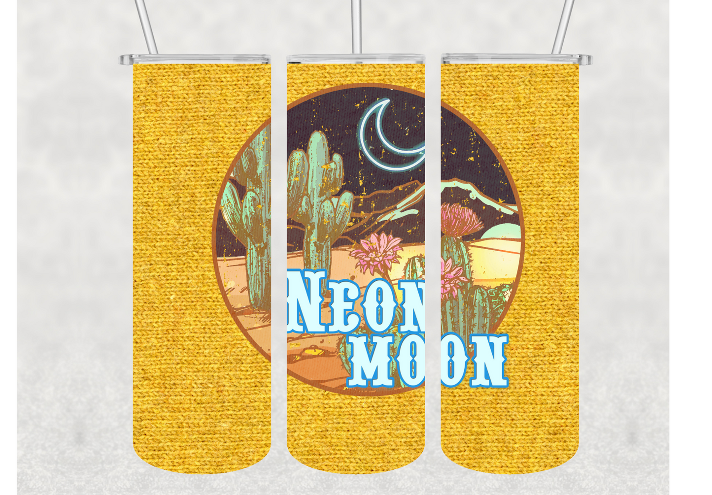 Neon Moon Western Insulated Stainless Steel Tumbler