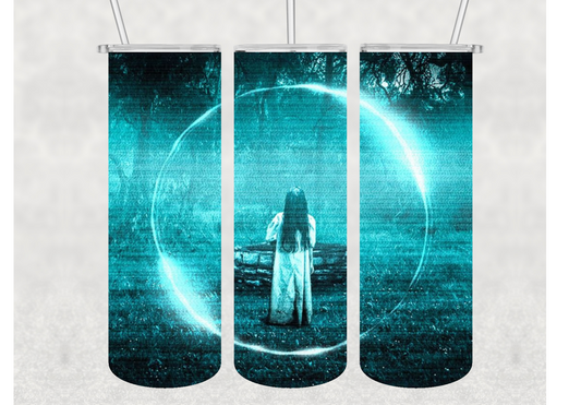The Ring Horror Halloween Insulated Stainless Steel Tumbler