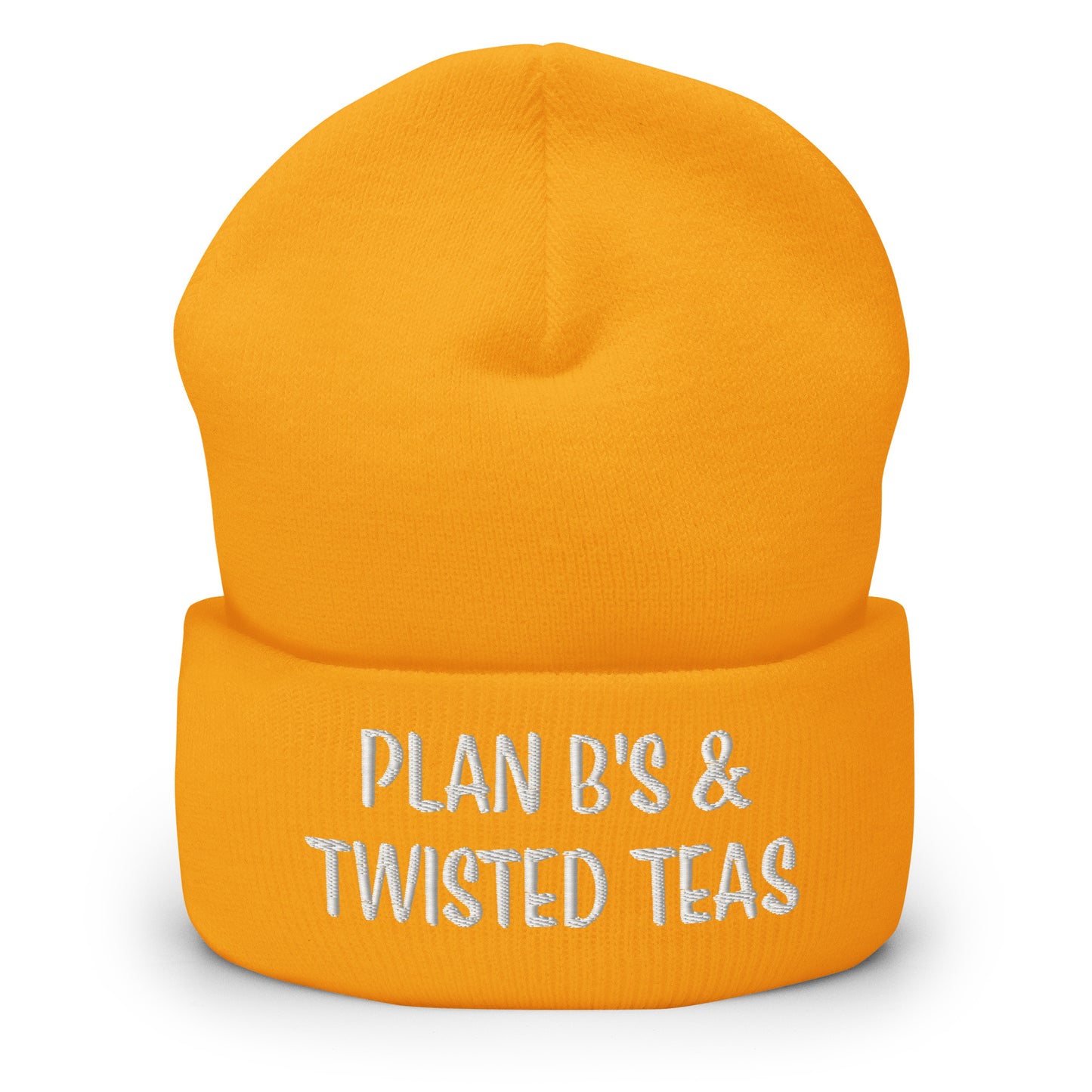 Plan B's and Twisted Teas Unisex Embroidered Cuffed Beanie