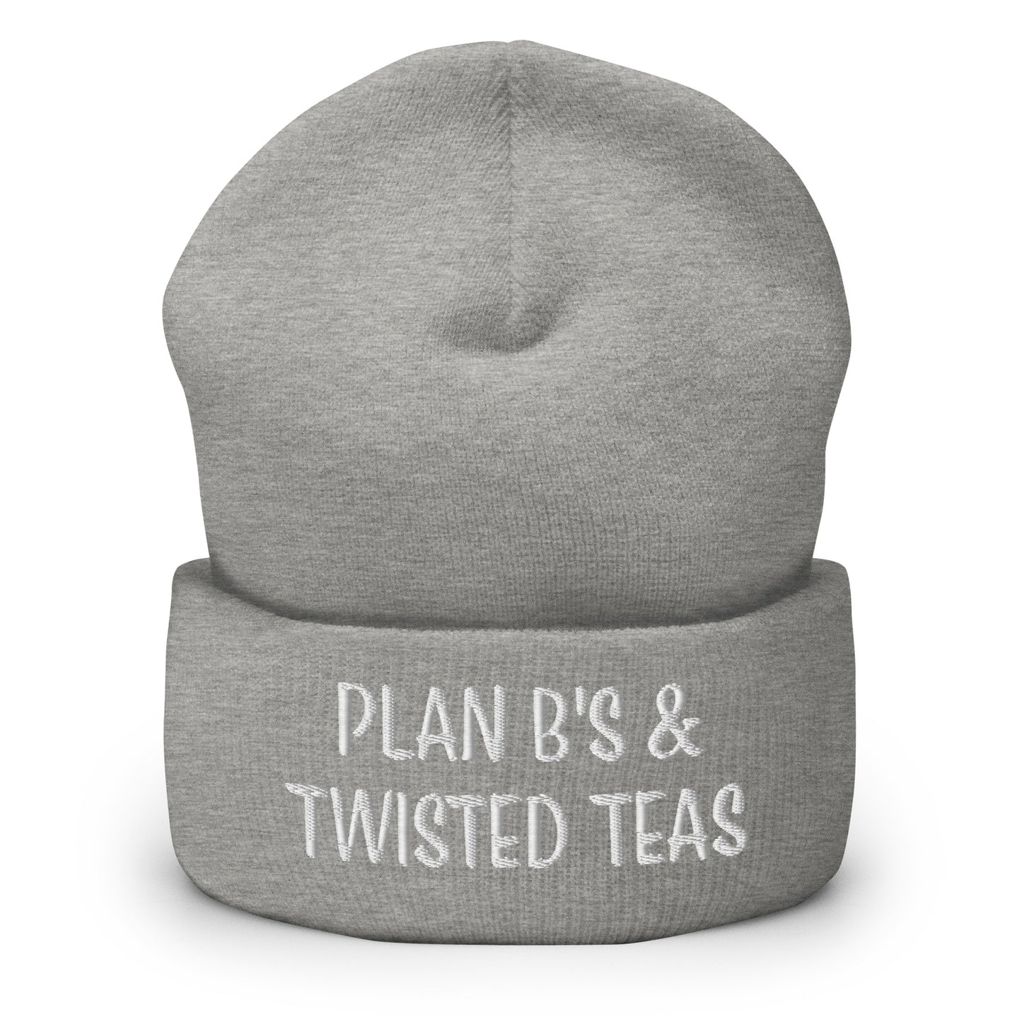 Plan B's and Twisted Teas Unisex Embroidered Cuffed Beanie