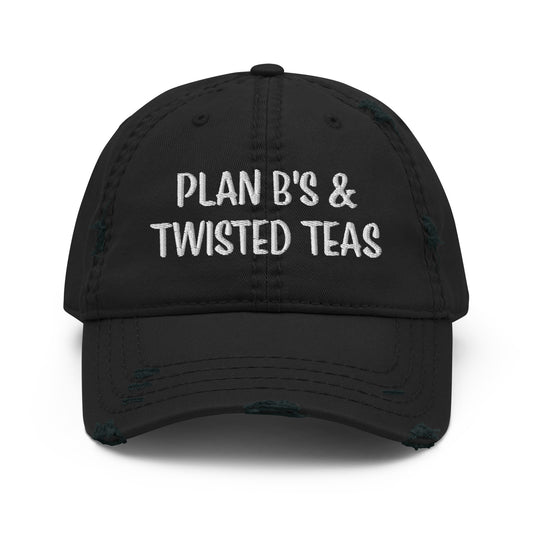 Plan B's and Twisted Teas Unisex Embroidered Distressed Dad Hat