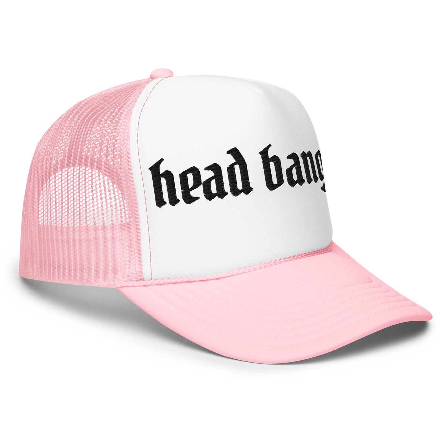 Head Banger Unisex Embroidered Foam Trucker Hat