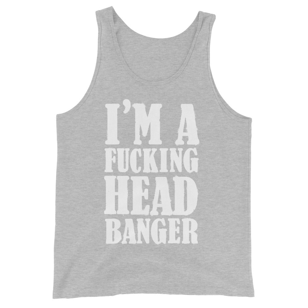 Head Banger Unisex Tank Top