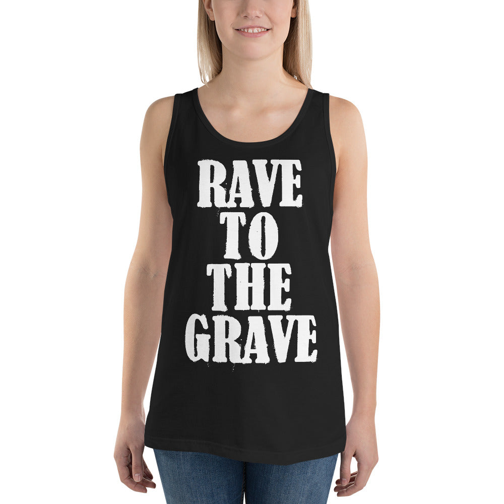 Rave to the Grave Unisex Tank Top