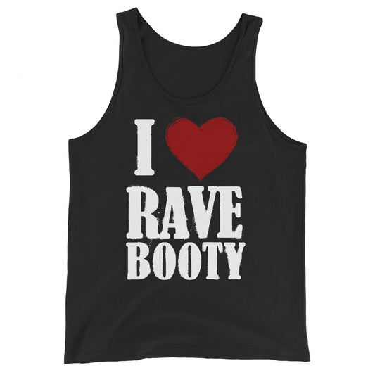 I Heart Rave Booty Unisex Tank Top