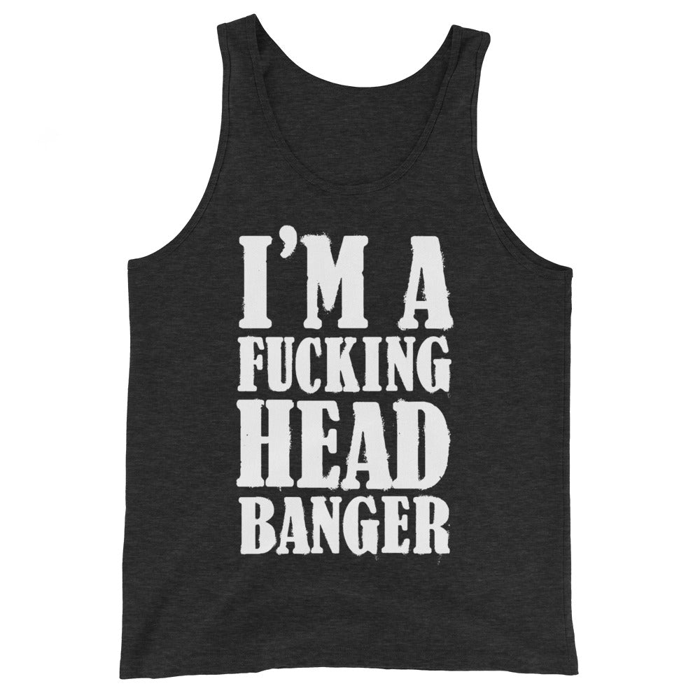 Head Banger Unisex Tank Top