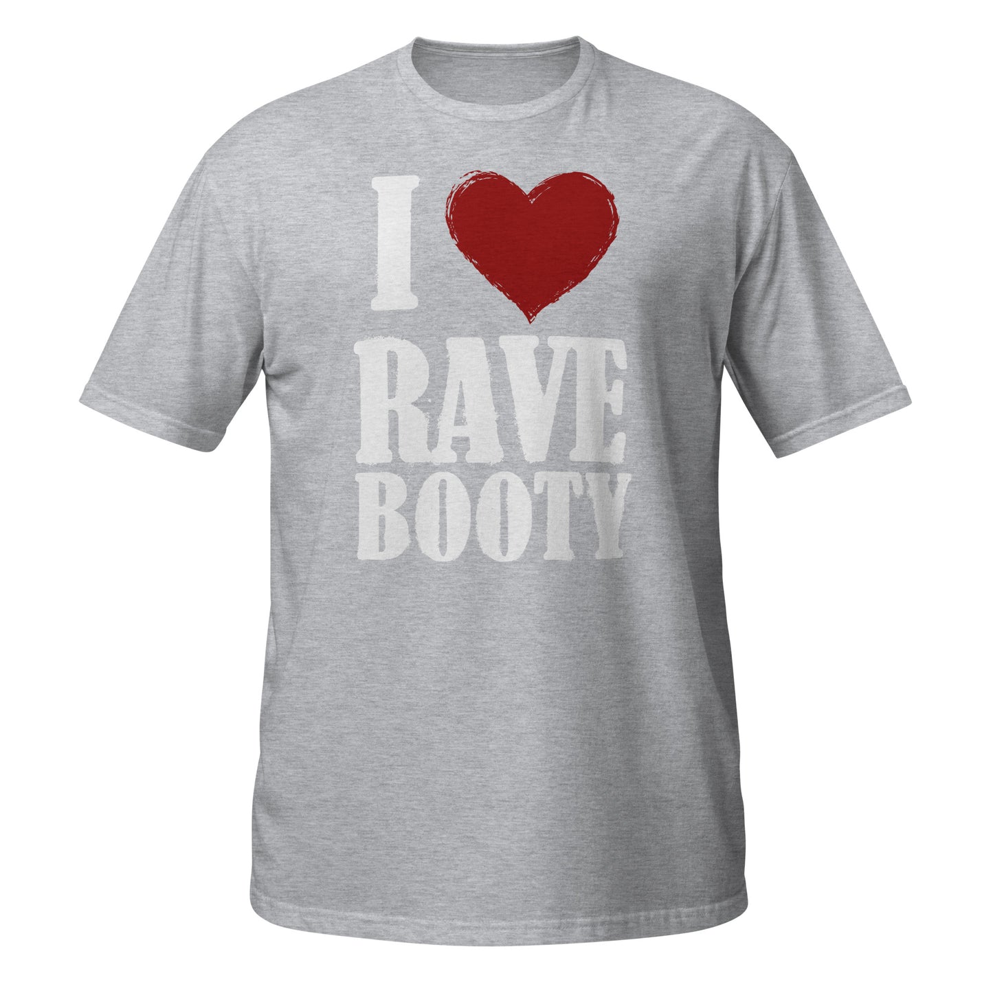 I Heart Rave Booty Unisex Short-Sleeve Unisex T-Shirt