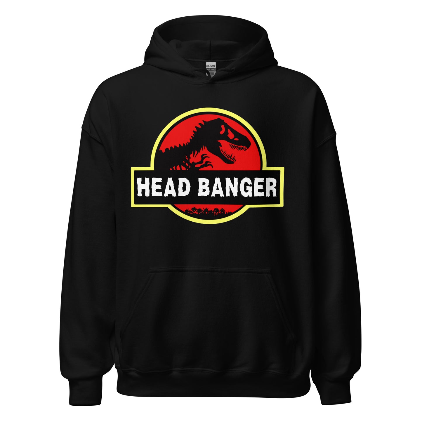 Jurassic Dino Head Banger Unisex Hoodie