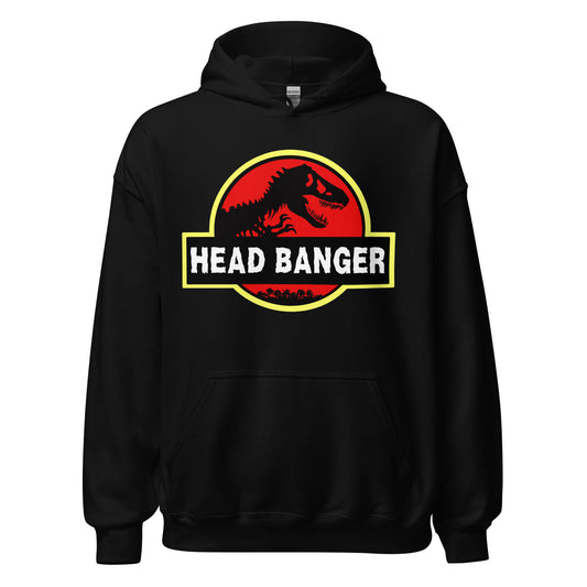 Jurassic Dino Head Banger Unisex Hoodie