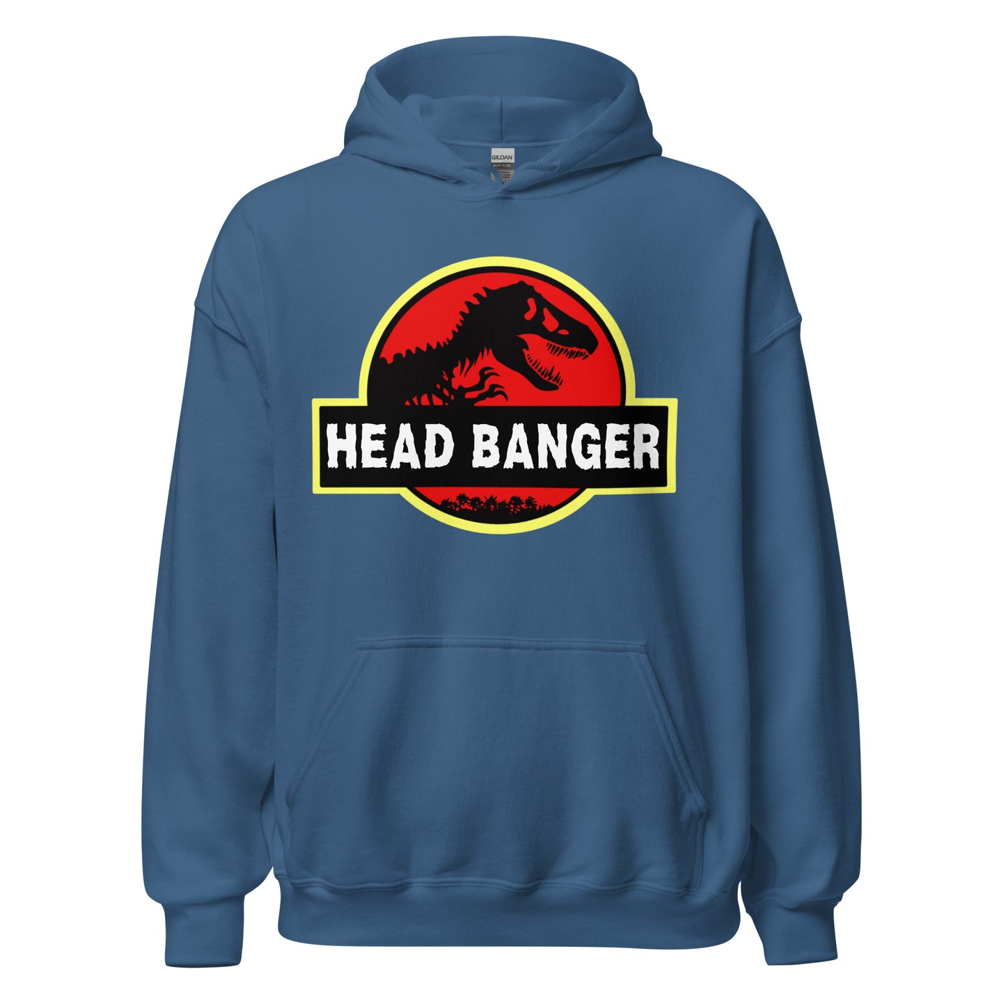 Jurassic Dino Head Banger Unisex Hoodie