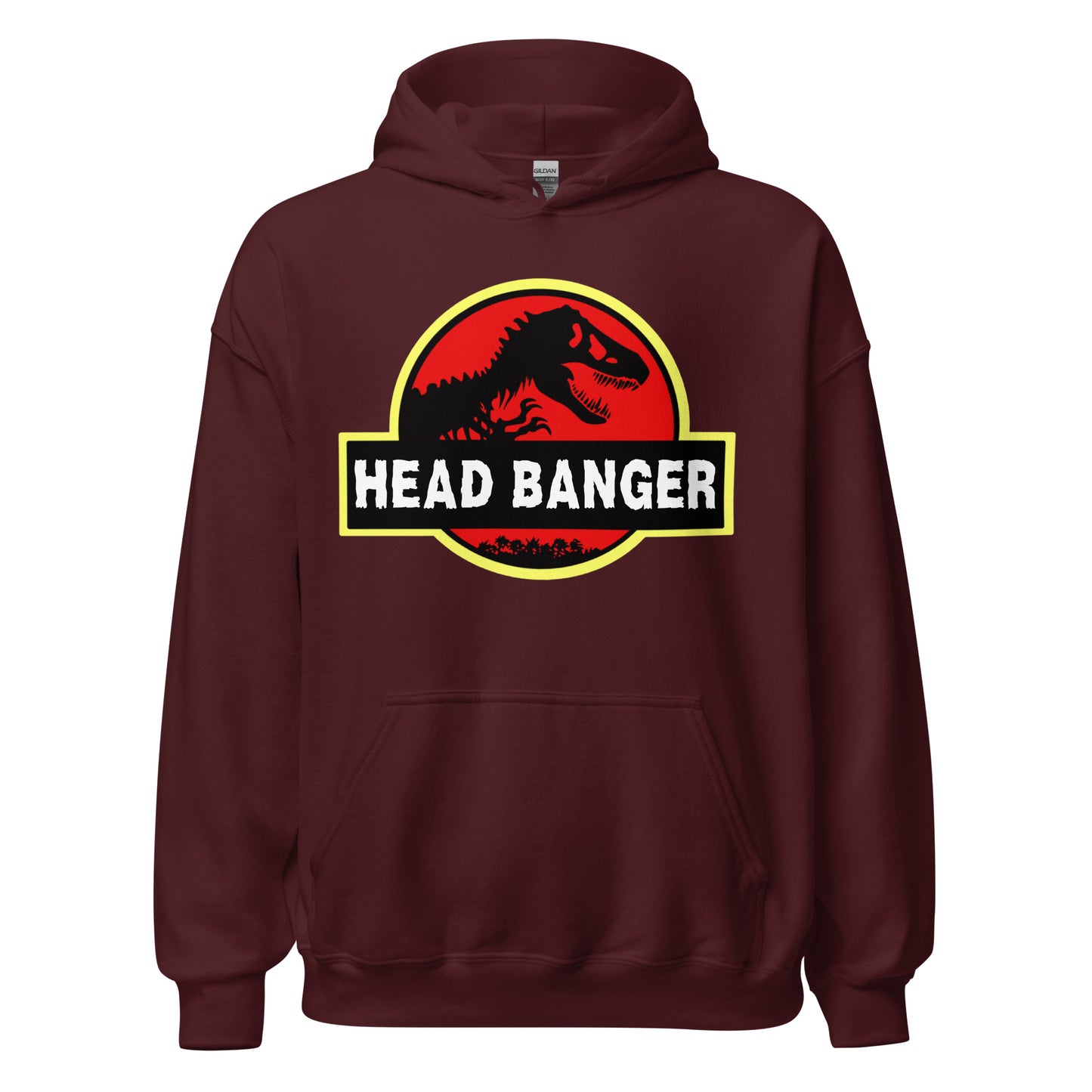 Jurassic Dino Head Banger Unisex Hoodie