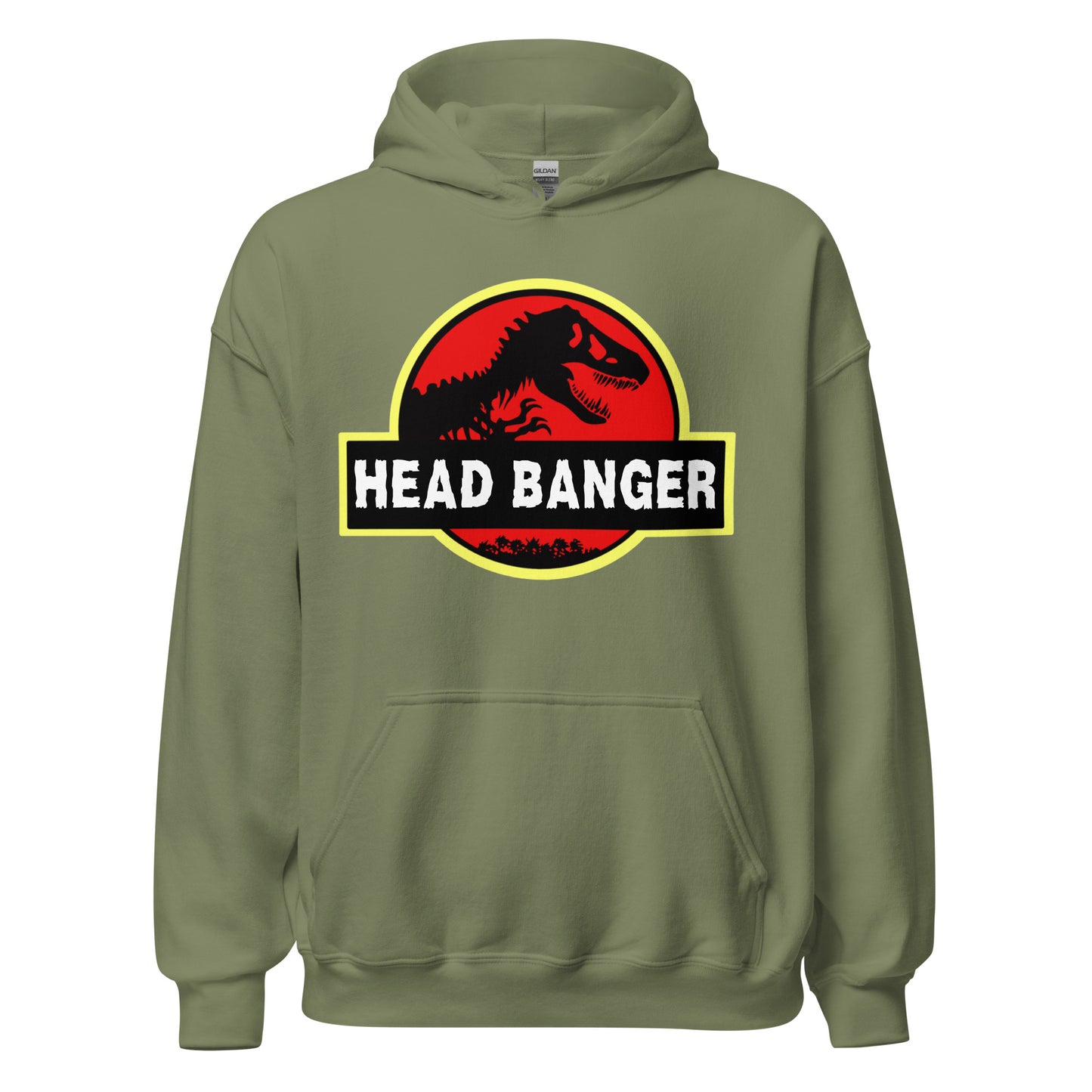 Jurassic Dino Head Banger Unisex Hoodie