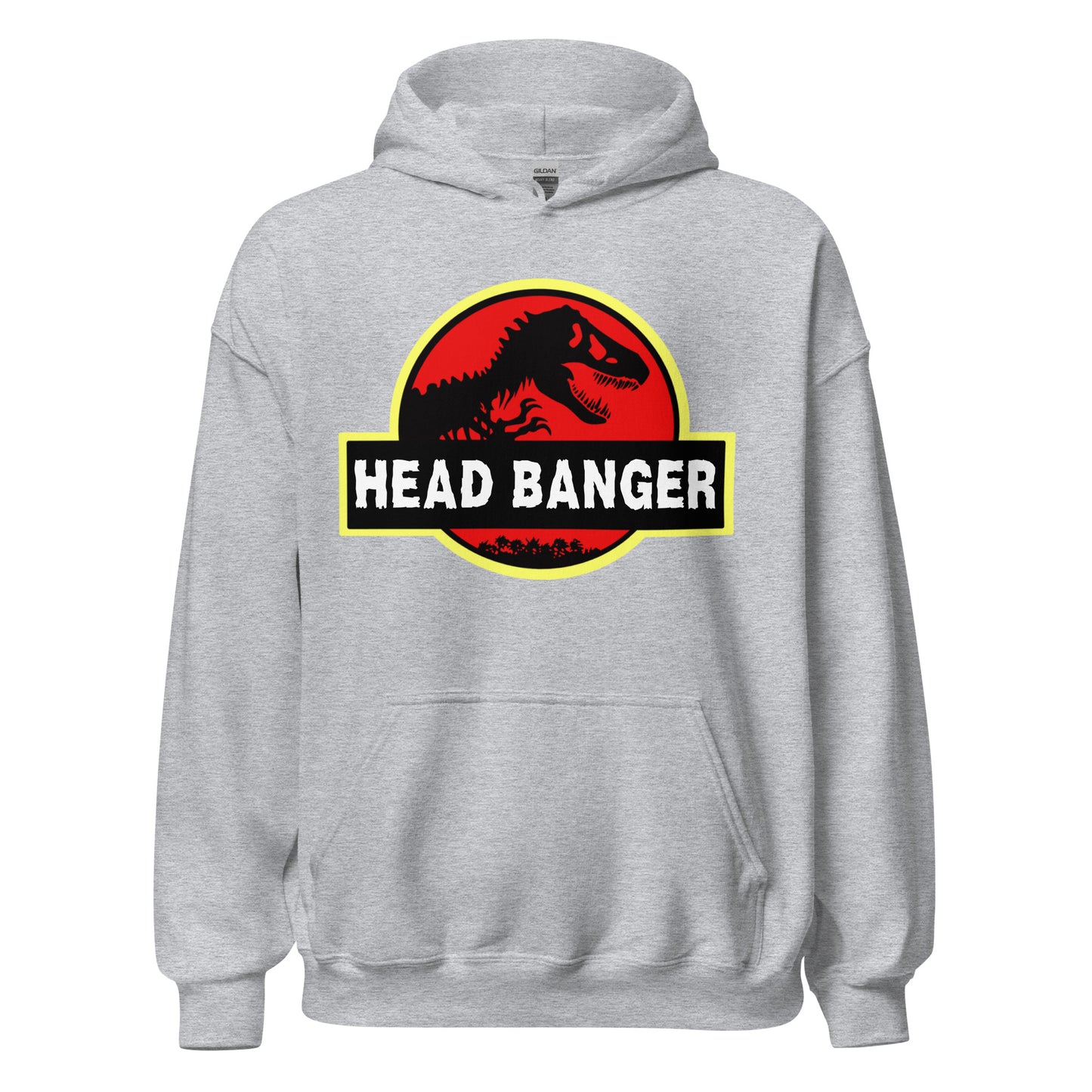 Jurassic Dino Head Banger Unisex Hoodie