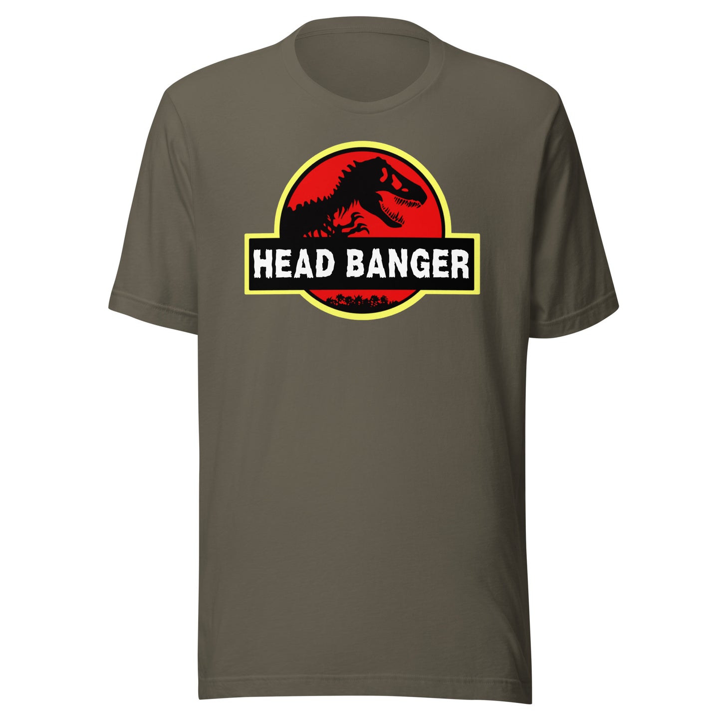 Jurassic Dino Head Banger Unisex T-Shirt