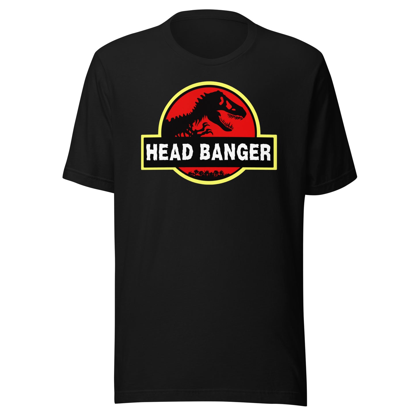 Jurassic Dino Head Banger Unisex T-Shirt