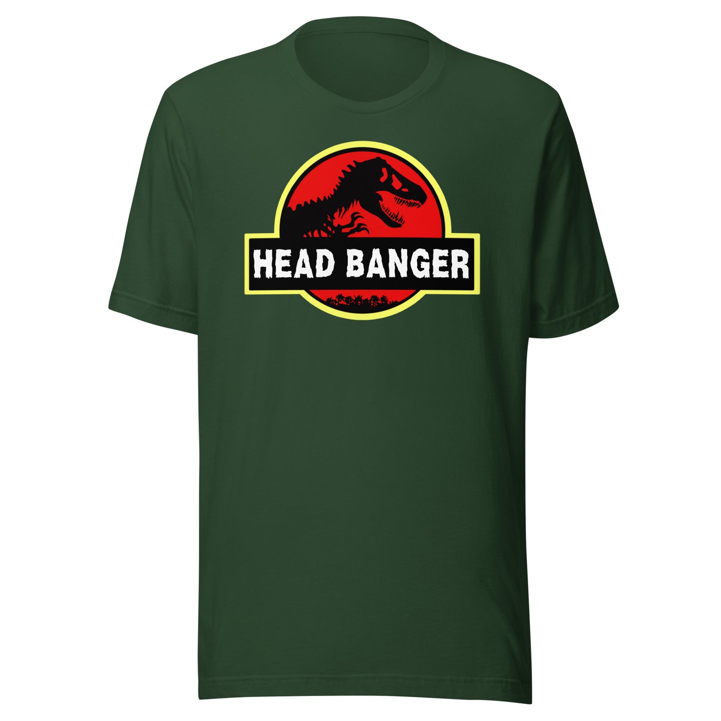 Jurassic Dino Head Banger Unisex T-Shirt