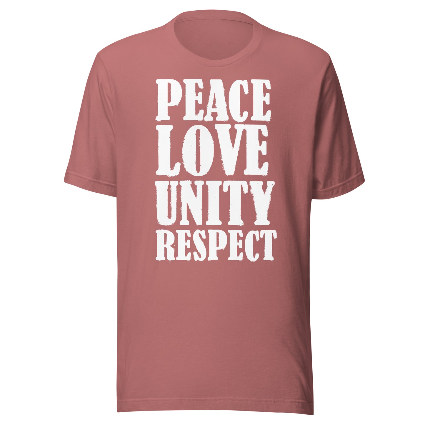 Peace Love Unity Respect Unisex T-shirt