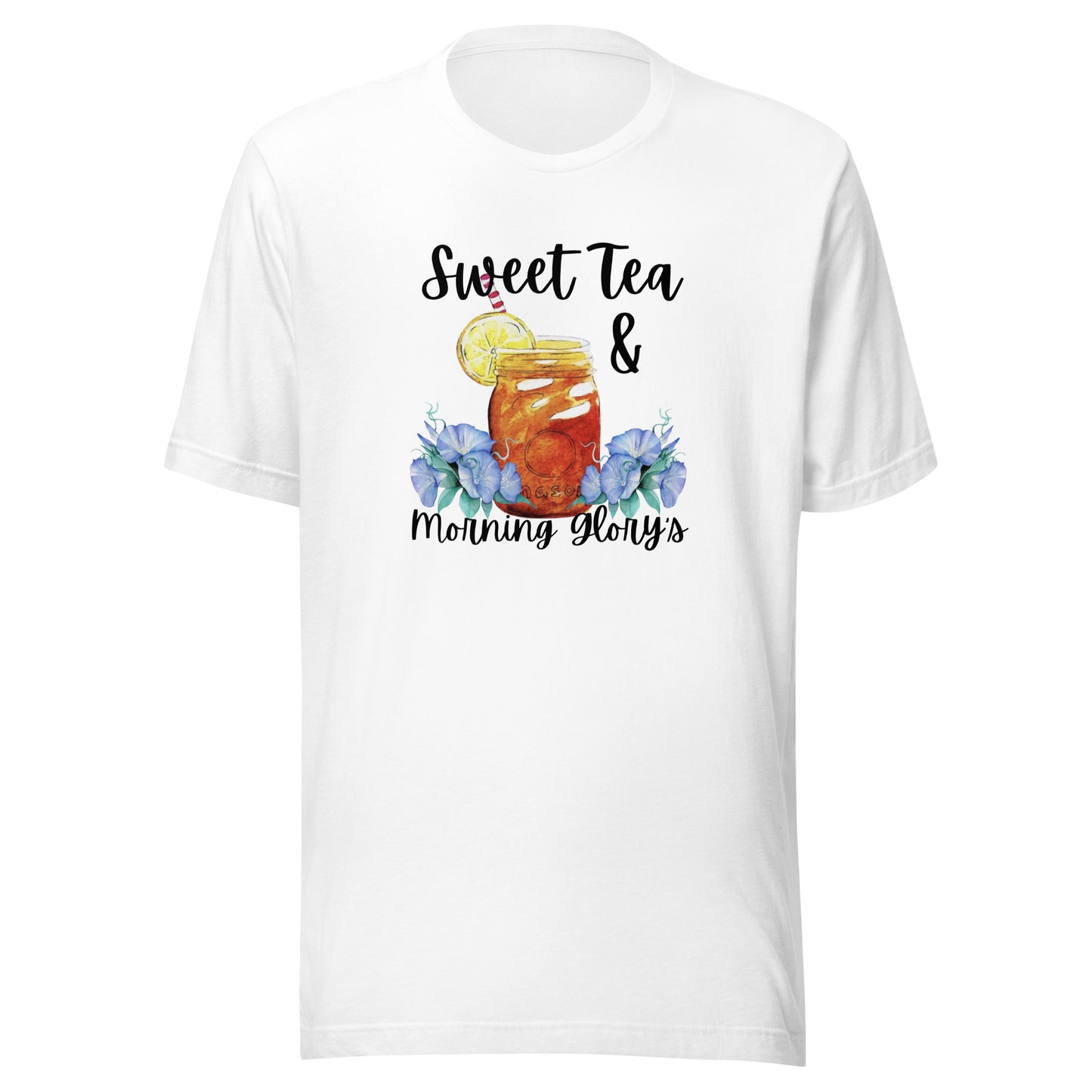 Sweet Tea and Morning Glory Unisex T-shirt