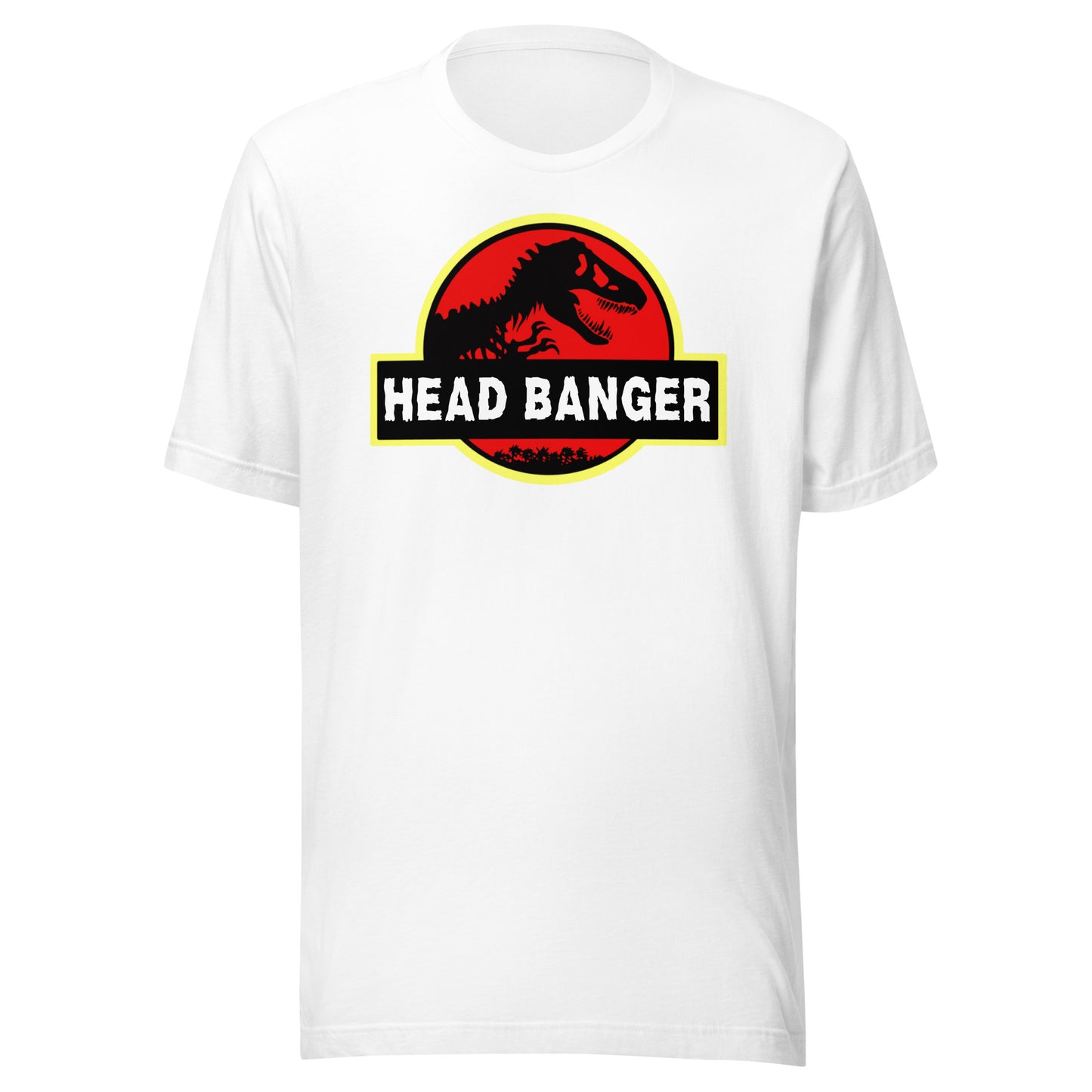 Jurassic Dino Head Banger Unisex T-Shirt